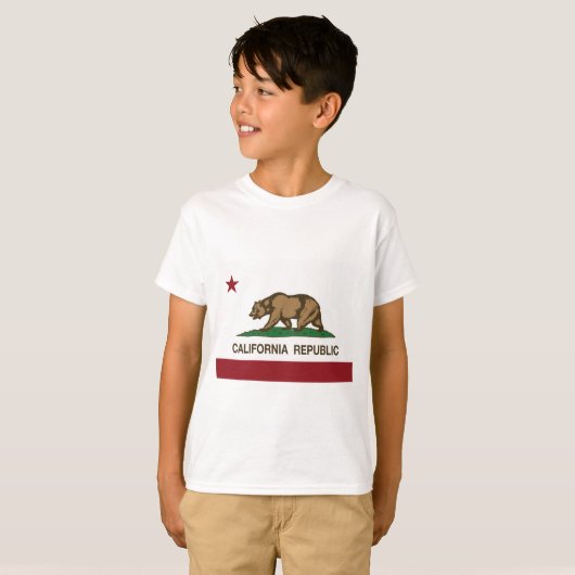 californië staatsburger t-shirt (Voorkant volledig)