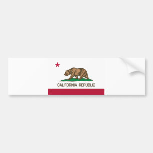 Californië (staatsvlag) bumpersticker