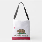 Californië (staatsvlag) crossbody tas (Voorkant)