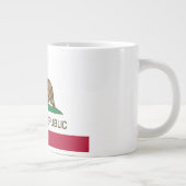 Californië (staatsvlag) grote koffiekop (Rechts)