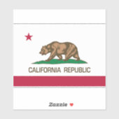 Californië (staatsvlag) sticker (Vel)