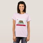 Californië (staatsvlag) t-shirt (Voorkant volledig)