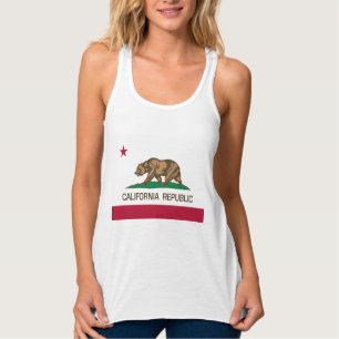 Californië (staatsvlag) tanktop