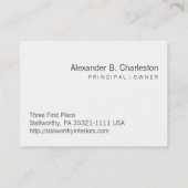 Californië (staatsvlag) visitekaartje (Achterkant)