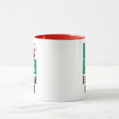 Californië State Flag Heart Elysian Park Mok (Midden)