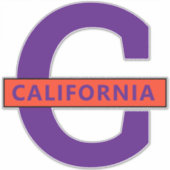 Californië Sticker (Voorkant)