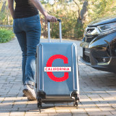 Californië Sticker (Koffer Insitu)