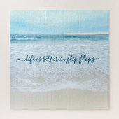 Californië strand golft het leven beter in Teensli Legpuzzel (Verticaal)