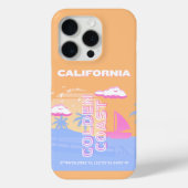 Californië, Strand, Reiskunst Case-Mate iPhone Case (Achterkant)