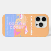 Californië, Strand, Reiskunst Case-Mate iPhone Case (Achterkant (horizontaal))