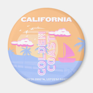 Californië, Strand, Reiskunst Magneet