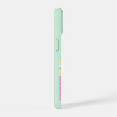 Californië, Strand, Reiskunst, Preppy iPhone 15 Case (Rechterkant)