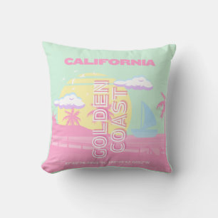 Californië, Strand, Reiskunst, Preppy Kussen