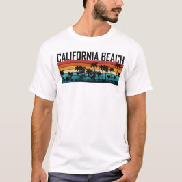 Californië Strand Sunset T-shirt