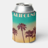  Californië Sunset Beach Blikjeskoeler (Blikje Achterkant)