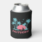 Californië Sunset Beach Blikjeskoeler (Blikje Voorkant)