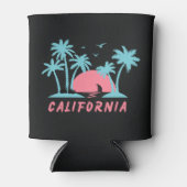 Californië Sunset Beach Blikjeskoeler (Voorkant)