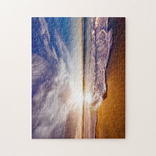Californië Sunset Beach Legpuzzel (Verticaal)