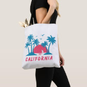 Californië Sunset Beach Tote Bag (Dichtbij)
