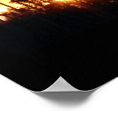 Californië Sunset Palms Poster / Aanpassen dit! (Hoek)