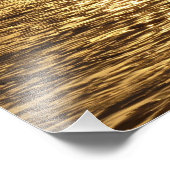 Californië Sunset Waves Ocean Seascape Foto Afdruk (Hoek)