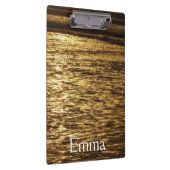 Californië Sunset Waves Ocean Seascape Klembord (Rechts)