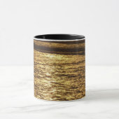 Californië Sunset Waves Ocean Seascape Mok (Midden)