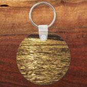 Californië Sunset Waves Ocean Seascape Sleutelhanger (Voorkant)