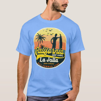 Californië Surf Camp La Jolla T-shirt