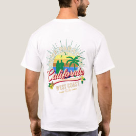 Californië Surf Paradise T-shirt