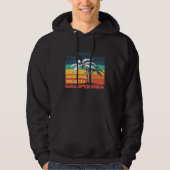 Californië Surf Retro Malibu avontuurlijke vakanti Hoodie (Voorkant)