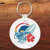 Californië-Surf Sleutelhanger (Voorkant)