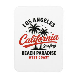 Californië Surfen Los Angeles Beach Paradise West Magneet