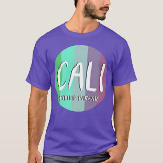 Californië Surfen Paradijs Retro Cali retro T-shirt