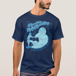 Californië Surfer Mavericks Half Moon Bay Surfen T-shirt