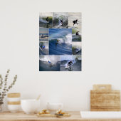 Californië Surfers Poster (Keuken)