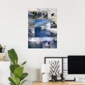 Californië Surfers Poster (Thuiskantoor)