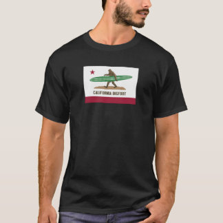 Californië Surfing Bigfoot Longboard T-shirt