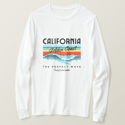 Californië T-shirt (Design voorkant)
