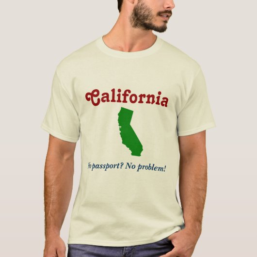 Californië T-shirt (Voorkant)