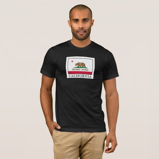 Californië T-shirt (Voorkant volledig)
