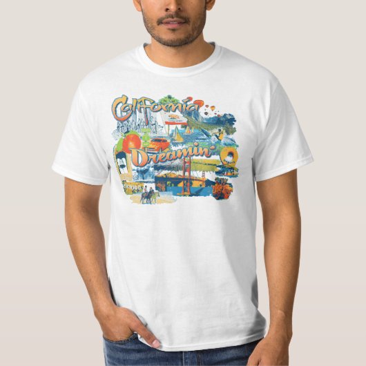Californië T-shirt (Voorkant)