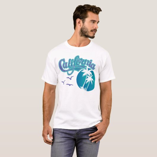 Californië T-shirt (Voorkant volledig)