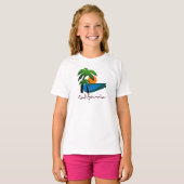 Californië-t-shirt T-shirt (Voorkant volledig)