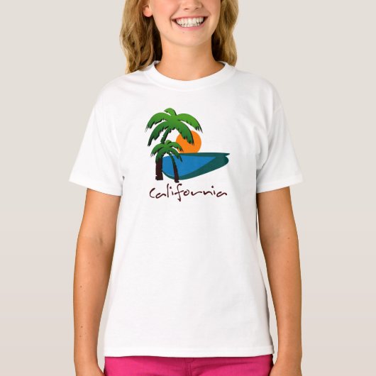 Californië-t-shirt T-shirt (Voorkant)