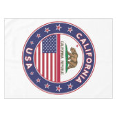 Californië Tafelkleed (Voorkant (Horizontaal))