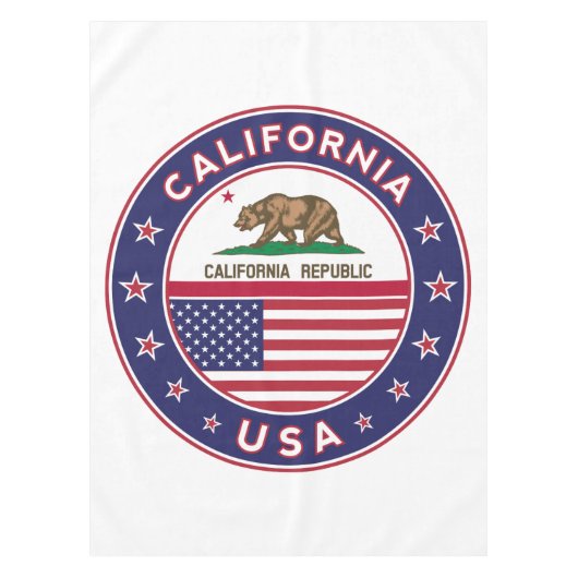 Californië Tafelkleed (Voorkant)