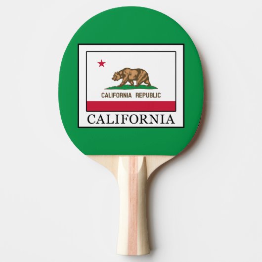 Californië Tafeltennisbatje (Voorkant)
