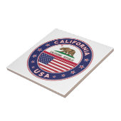 Californië Tegeltje (Zijkant)