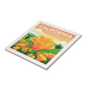 Californië Tegeltje (Zijkant)